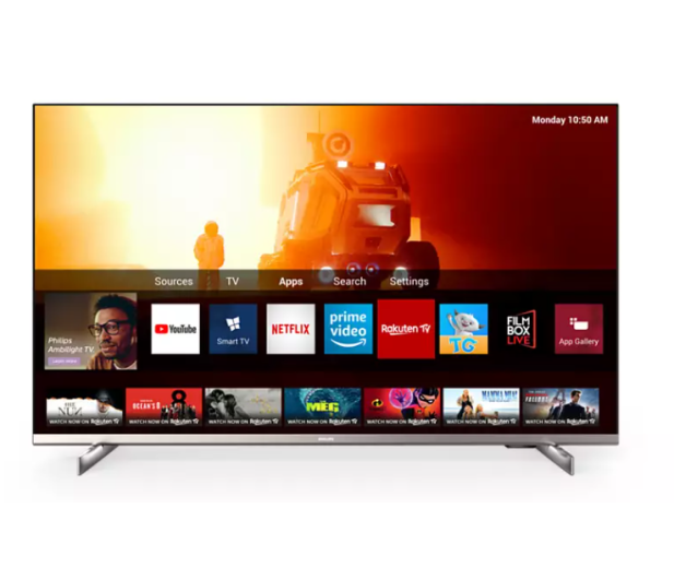 Philips TV PHILIPS 65" 65PUS7556 LED UHD Smart TV HDR Dolby Atmos Do - 1383021 - zdjęcie 5